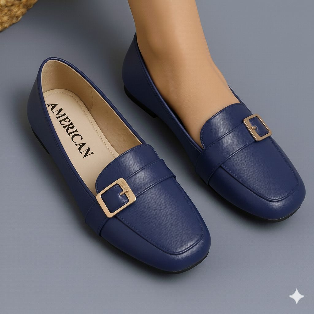 Women Flat Loafers & Moccasin Shoes Winter Ballet Flat Pumps & Loafers