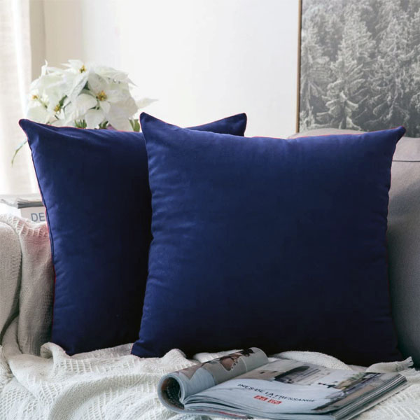 Plain Velvet Cushion Cover By ChoiceNow