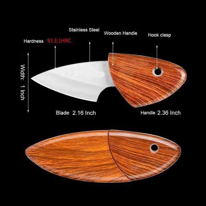 Mini Kitchen Knife | Small Stainless Steel Utility Knife | Fruit Vegetable Cutting Knife | Multipurpose Kitchen Cutter