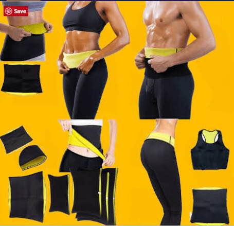 Hot Slim Belt for Men & Women – Waist Trainer Sweat Belt | Tummy Fat Burner, Slimming & Weight Loss Support