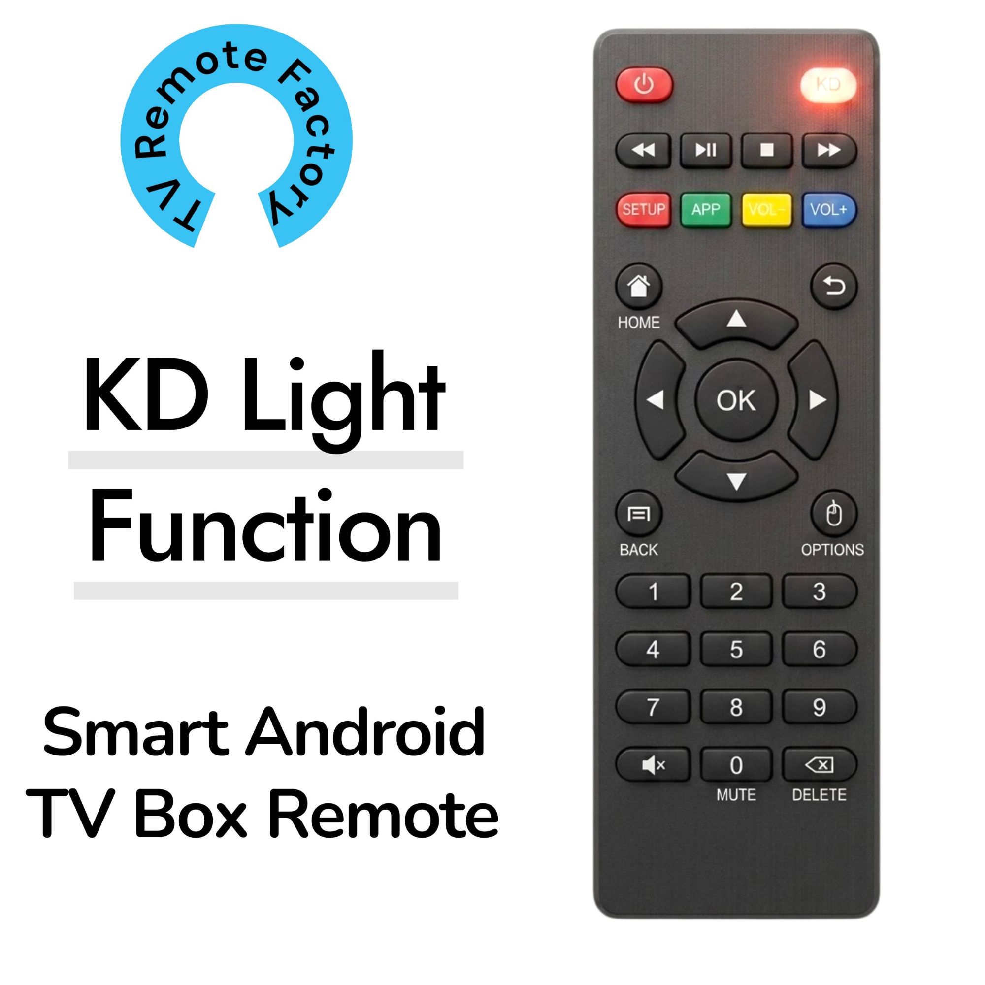 SMART ANDROID TV BOX REMOTE X96 / X96 mini /X96Q / T9 / Remote for smart tv box. Universal Remote Control Replacement For Android TV Box H96 pro+ / M8N/M8C/M8S/V88/X96 Mini / T95N/T95X/T95 / H96 / X96Q Pro Plus MXQ