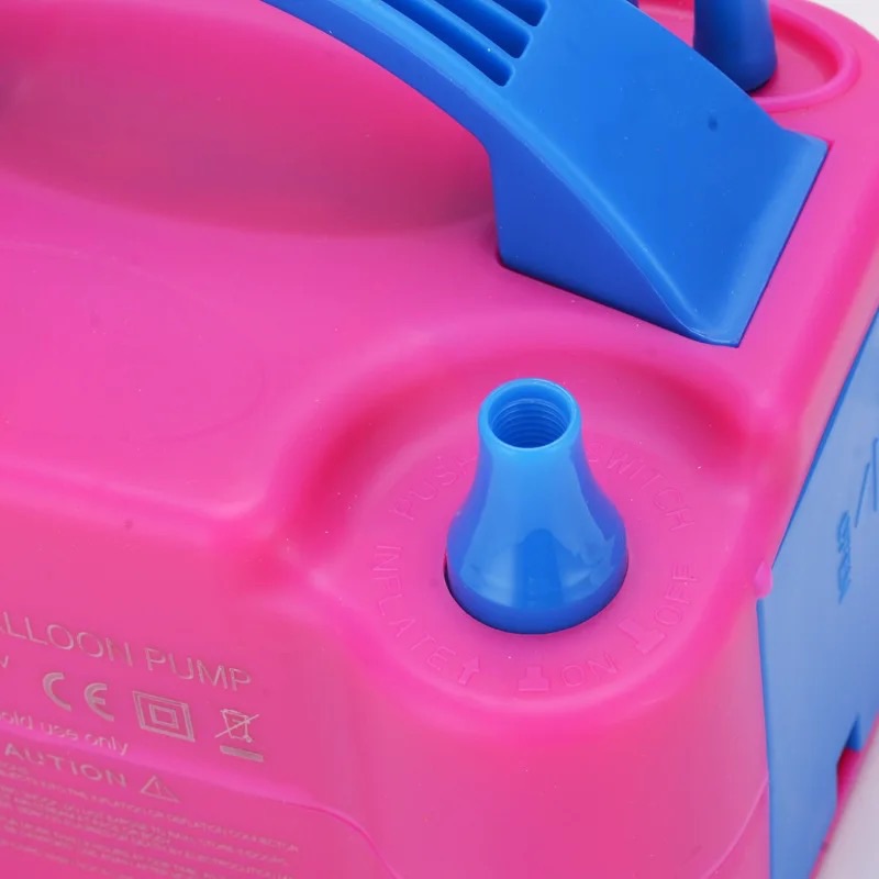 Pump Pop Inflatable 220V Super Powerful Electric Inflatable Balloon Pump Double Hole Fast ...