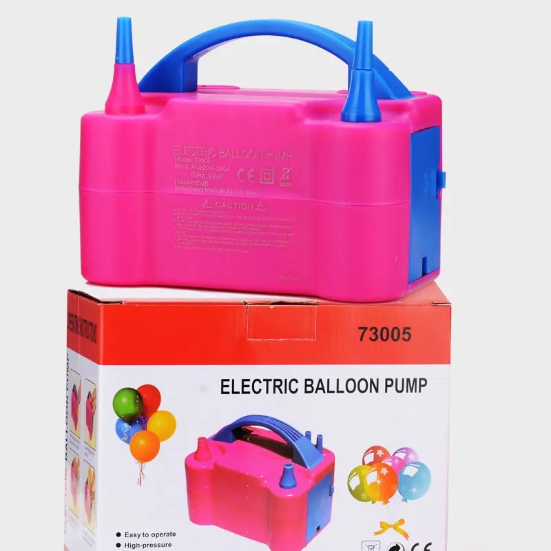 Pump Pop Inflatable 220V Super Powerful Electric Inflatable Balloon Pump Double Hole Fast ...