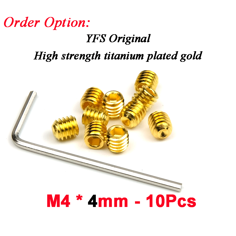 10pcs 12.9 Grade M2 M3 M4 Thread Cup Point Grub Screw Inner Hexagon Socket for RC Model Boat Motor Shaft Landing Gear Car Parts