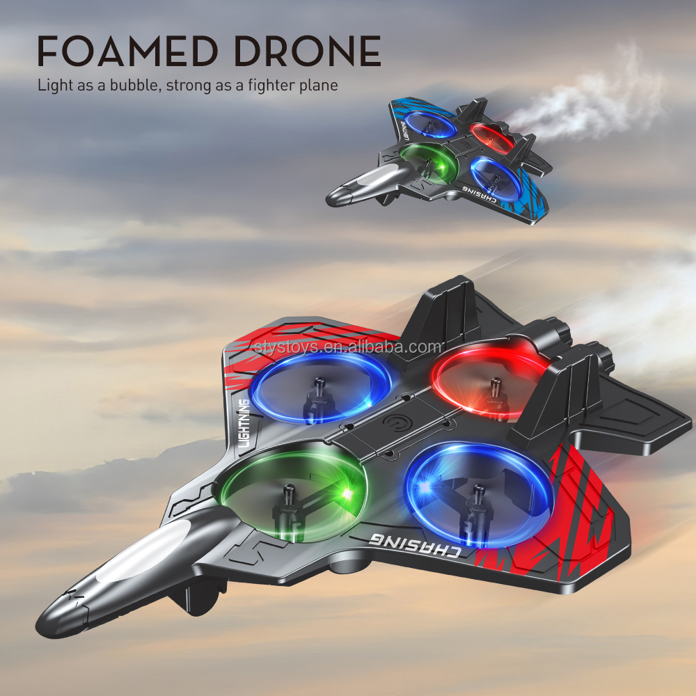 Fighter Jet Remote Control Airplane Toy for Kids | RC Fighter Jet Plane with Lights & Long Range | 360 Flip Stunt Roll & Rechargeable Remote Control Aircraft