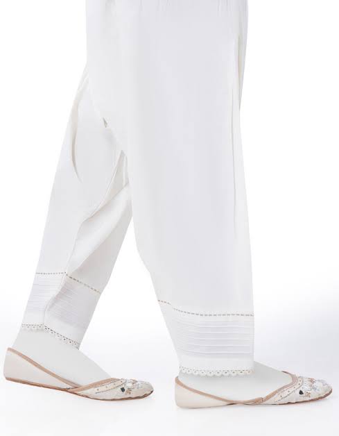 Soft cotton White Or black Shalwar