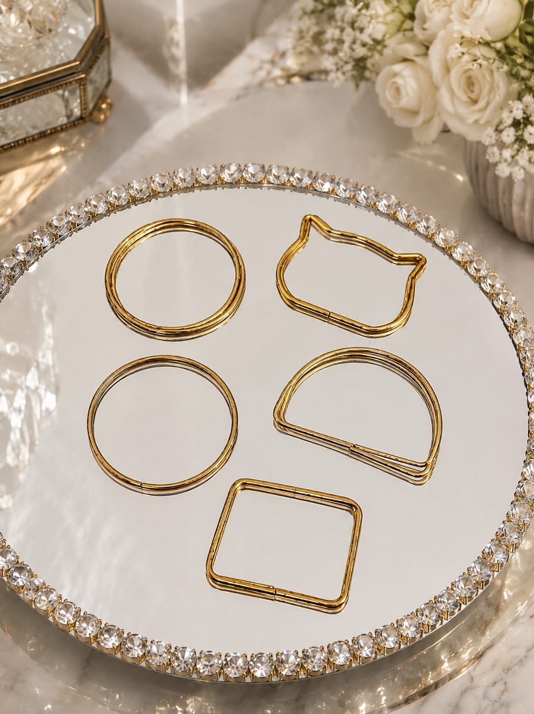 Portable Bag Handle Ring - Handle For Pearls Bags - Handles For Wedding Clutches