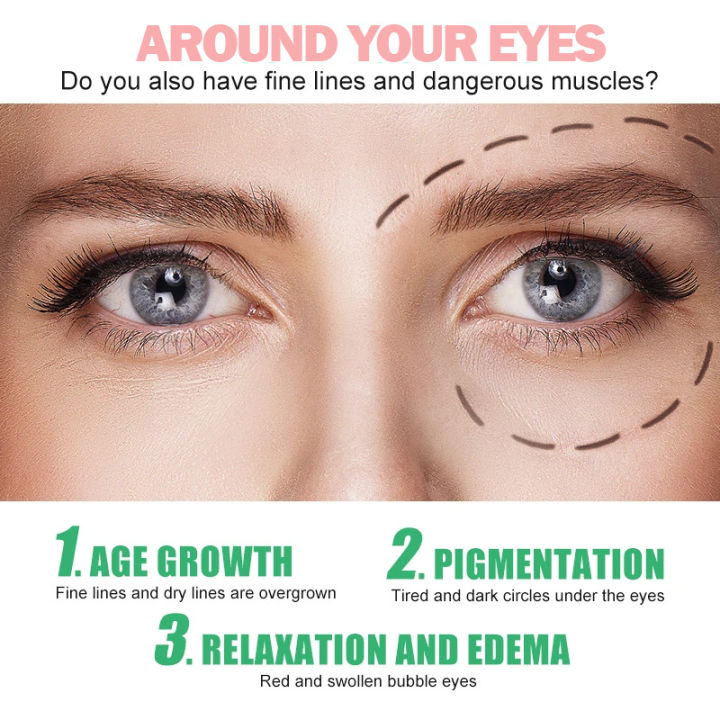 UPTOWN LA Dark Circles Under Eye Gel For Brighter and Shiner Eyes