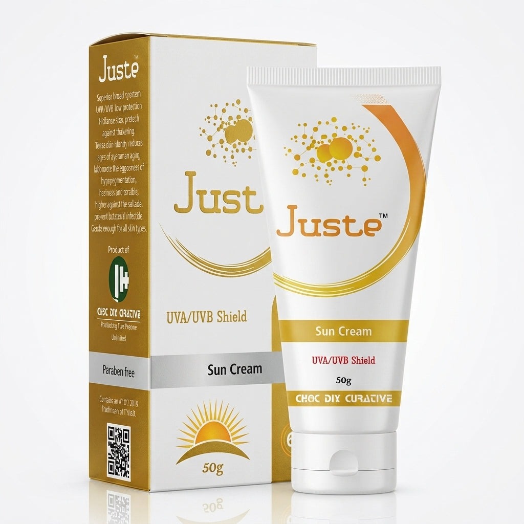 Juste Sun Cream SPF60 | Sun Care Product | 50g