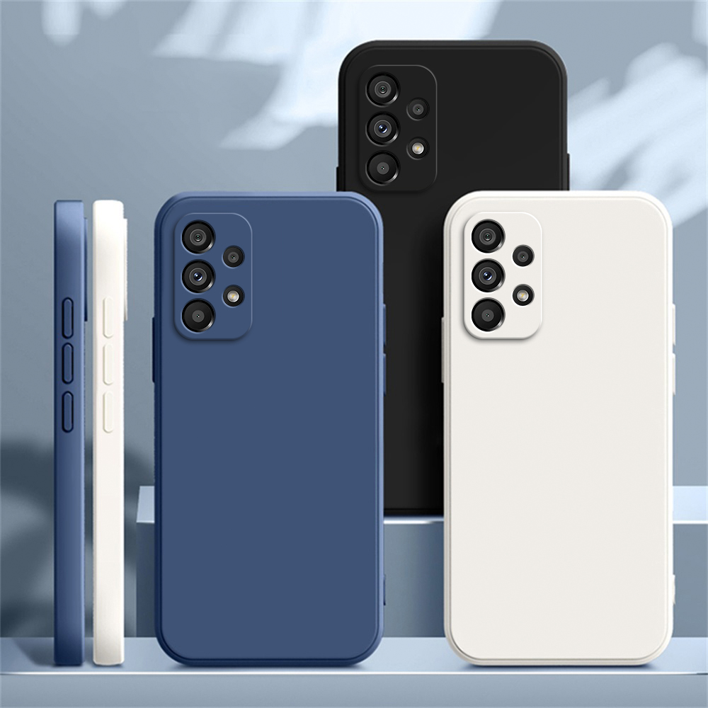 Liquid Silicone Case for   A13 A23 A33 A53 A14 A24 A54 A73 A04S A12 A22 A32 A42 A52 A52S A72 5G Soft Covers Fundas