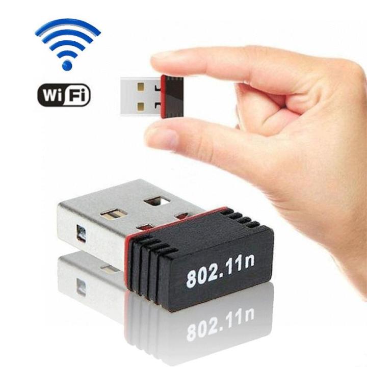 USB WiFi Adapter 802.11n Wireless Network Dongle for PC & Laptop | High Speed Mini USB WiFi Receiver | No Brand price in Pakistan