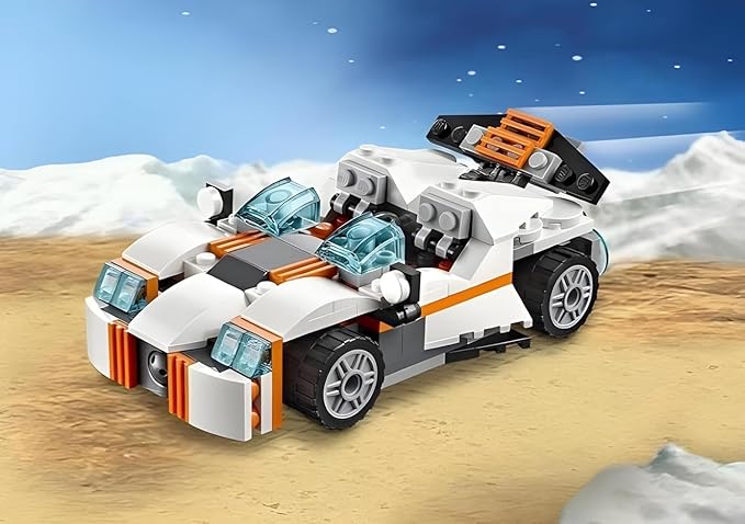 Architect 3 in 1 Building Blocks Set 237 Pcs Robot Car and Plane Educational Construction Learning Brick Toy for Kids