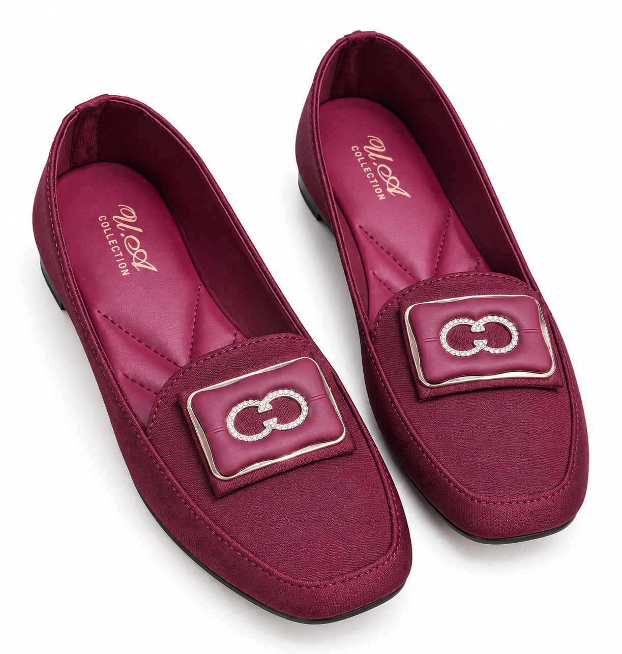 Imported Women Fancy Flat Loafers  Medicated Soft Sole Casual & Formal Pump Shoes for Girls & Women