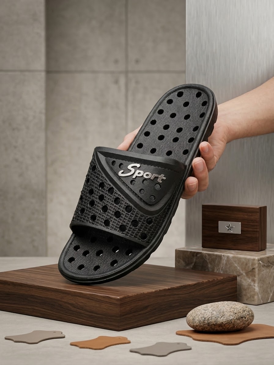 Comfortable Nylon House Slippers for Men - Non Slip  Chappal - Beautiful CDesign Stllish & Durable Lightweight Casual Chappal | https://s..pk/s.X2Cww | https://s..pk/s.XUzoE