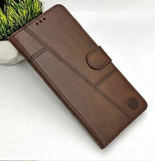 Infinix Note 50 / Note 50 Pro Luxury Leather Flip Case | Vintage Wallet Cover with Card Slots & Kickstand  Shockproof Magnetic Closure