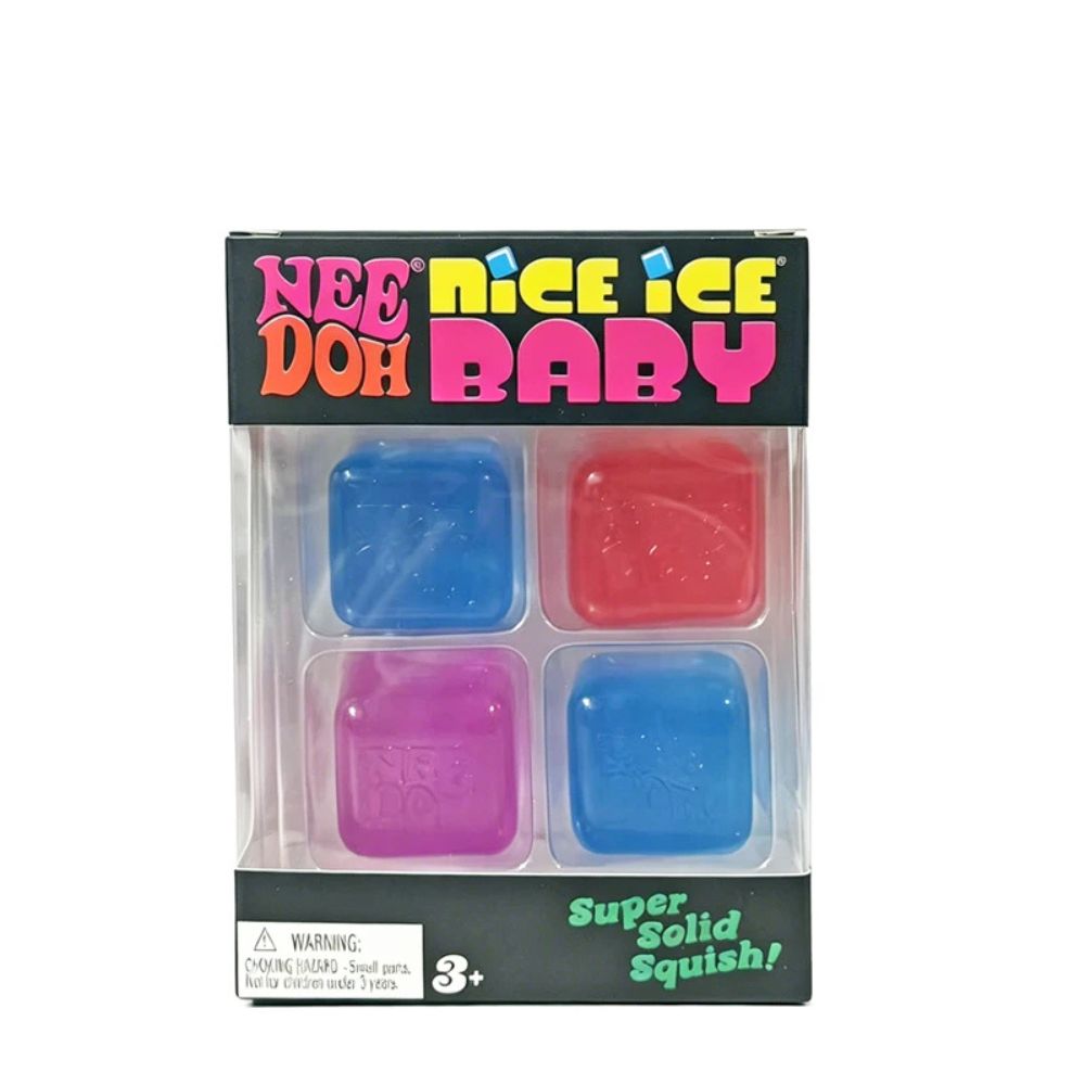 New Set /Squishy Needoh /Nice Cube Schylling /Sensory Stress Reliever Fidget Tool Toy Anxiety Focus Sensory Cube Adults Kid 