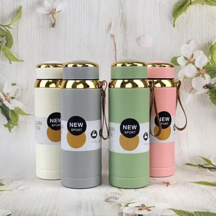 Premium Matte Water Bottle 800ml 1000ml | Leakproof Gym Bottle BPA Free | Stylish Sports Bottle 800ml