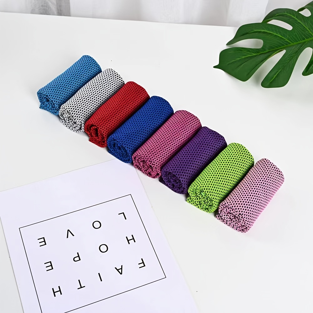 Quick Dry Cooling Sports Towel with Cold Core Technology - Soft and Breathable Microfiber Towel for Outdoor Activities, Beach, Travel, Cycling, Fitness, Running, Camping, Fishing, Yoga - Stay Cool and Refreshed All Day