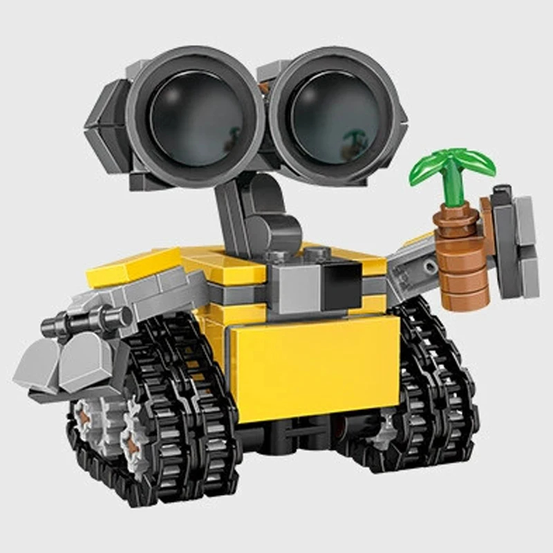 Mini Wally Building Blocks Kit MOC Multi Joint Movable Classic Movie Model Building Blocks Assembly Children's Toys Rising 