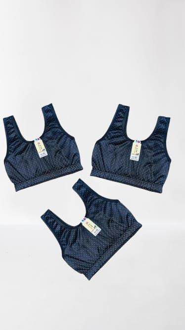 Girls blouse jersi stuff printed pack of 3