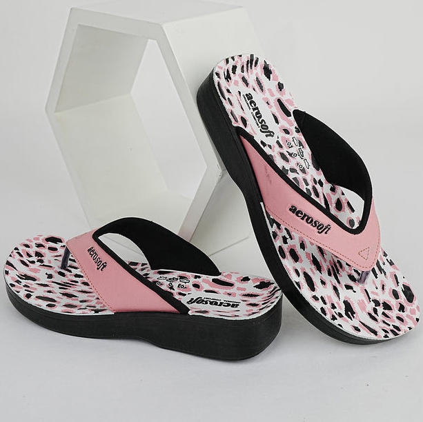 Synthetic Leather Wedge Sandals & Comfy Flip Flops for Women ZeeSoft Women PU Leather Slippers & chappals