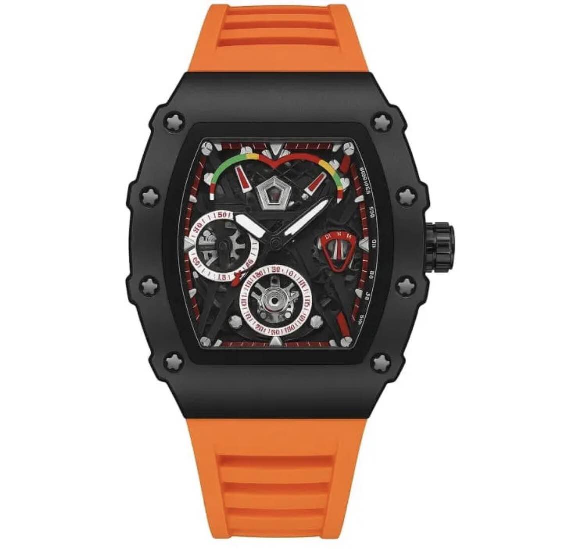Top Hot Selling  Watch for Man Boys-Sports Watches Rubber Strap for Boys & Men| New Fashion Sports Rubber Strap Wristwatches