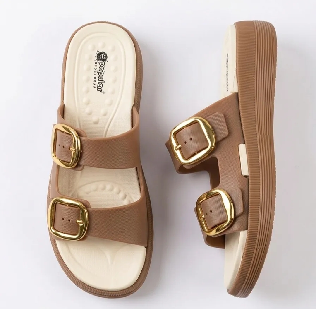 Fashionable Women Soft EVA Rubber Slippers Comfortable House Shoes For Ladies Girls Lightweight Breathable Waterproof Casual Indoor Outdoor Wear With Trendy Look