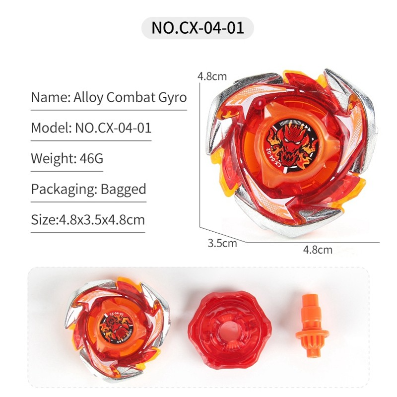 Flame Solong4u Spinning Tops Gyro without Launcher, Holiday 