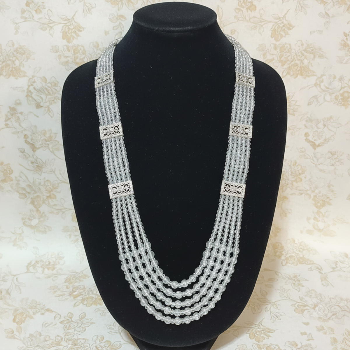 beautiful crystal mala