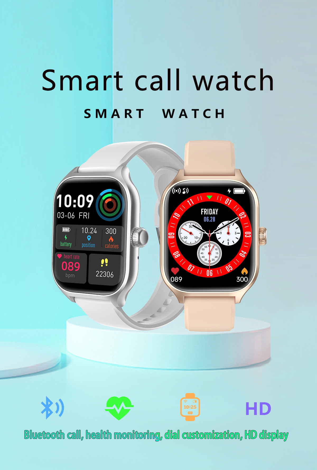 HOMEFISH New Smart Watch H9 Pro MAX  C20  HD Display Bluetooth Call Message Alert Sports Mode Smartwatch For Men Women