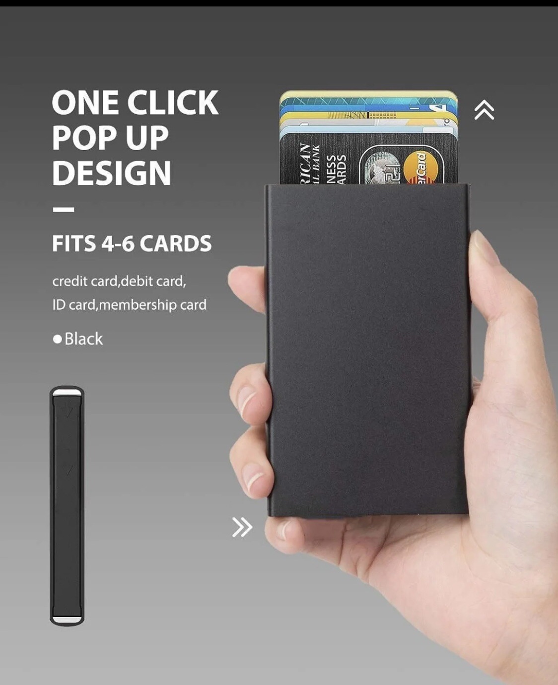 Customised Metal Slim Card Holder