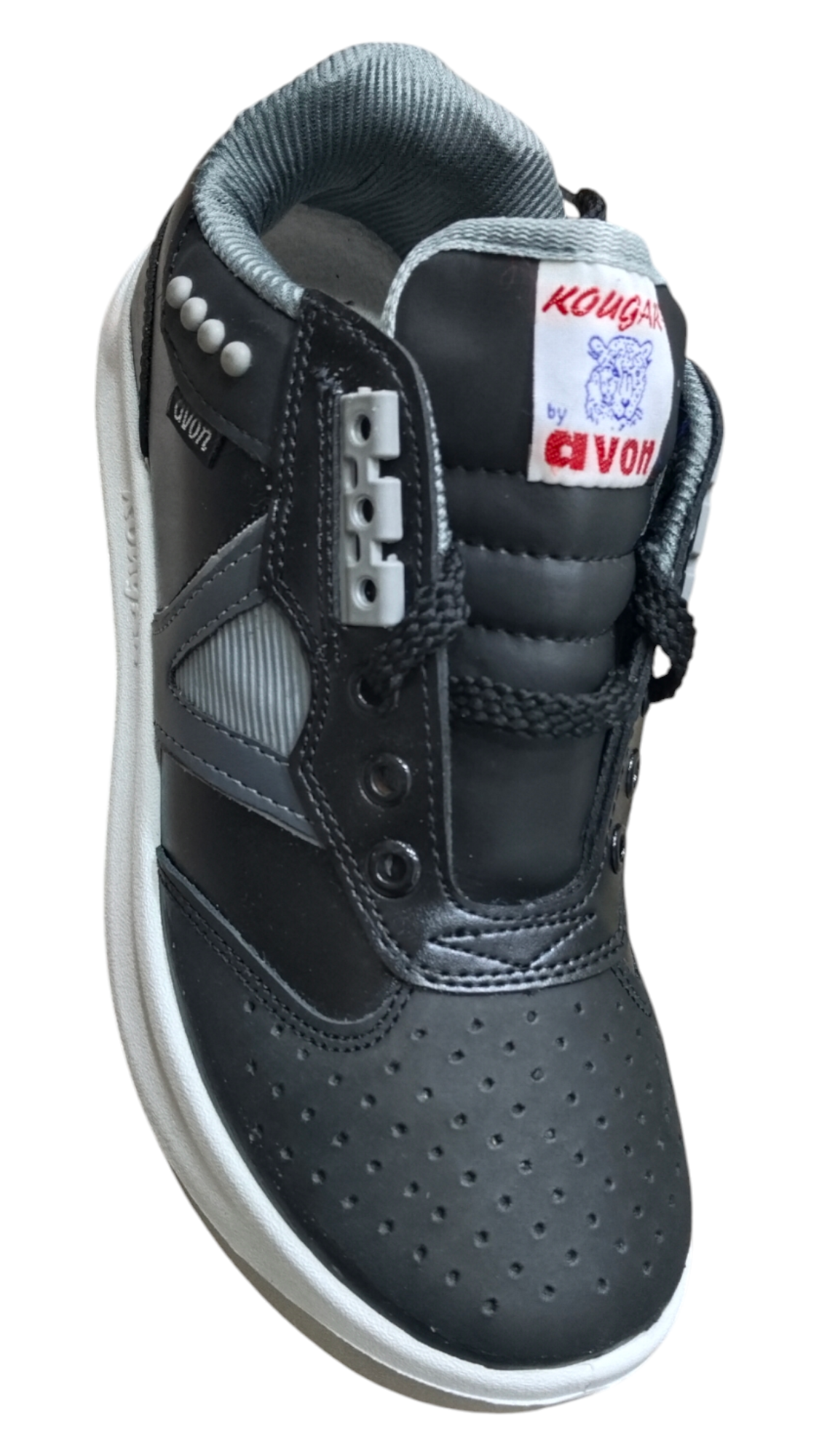 Get Comfortable and Durable Avon Kouger Men's Running Shoes with PVC Sole - Sizes 6-11, black | Buy Best Selling K 739 Now on Sale!