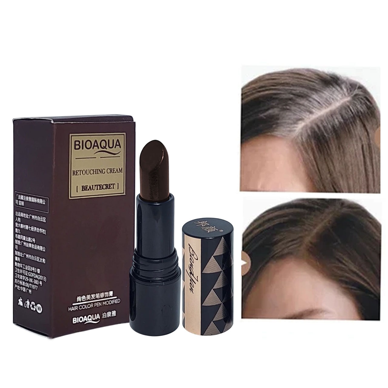 Bioaqua Chalk Perfect Hair Magic Gray Cover Stick