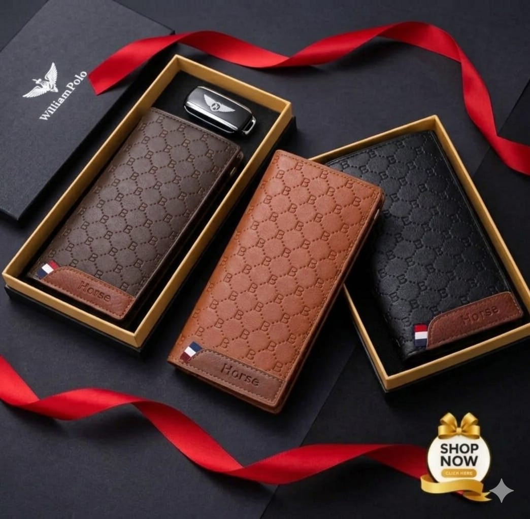 High Quality Mens Long Wallet With Mobile, Cash And Cardholders