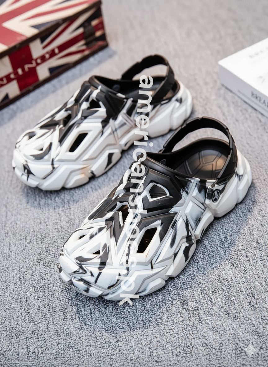 Stylish 3D Texture Clogs & Sandals for Mens Best Quality EVA Clogs for Mens