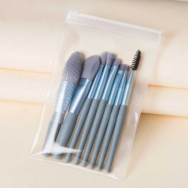 8 Mini Makeup Brush Set Macarons Eye Shadow Brush Portable Makeup Kit Makeup Brush Set Beauty Tool