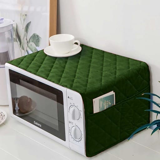 OVEN COVER MICROWAVE DUST PROOF 4 POCKET STORAGE BAG