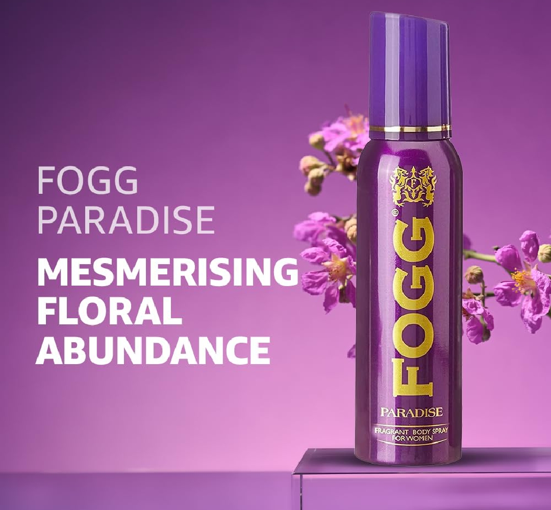 Fogg Paradise Body Spray 120 ML For Women Long Lasting Fragrance