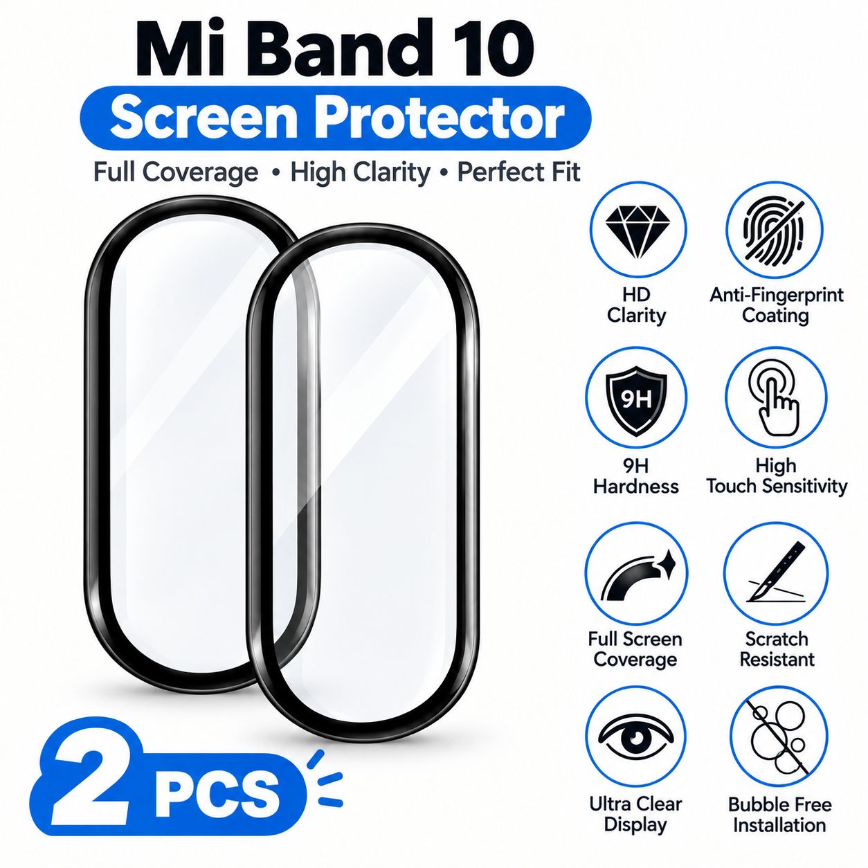 Mi Band 10 Screen Protector - Xiaomi Mi Band 10 Screen Protector