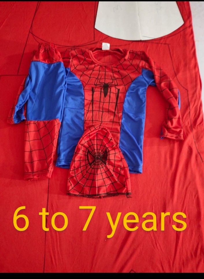 Spiderman/Batman/Superman costume with free face mask   all character costume available for school event and party