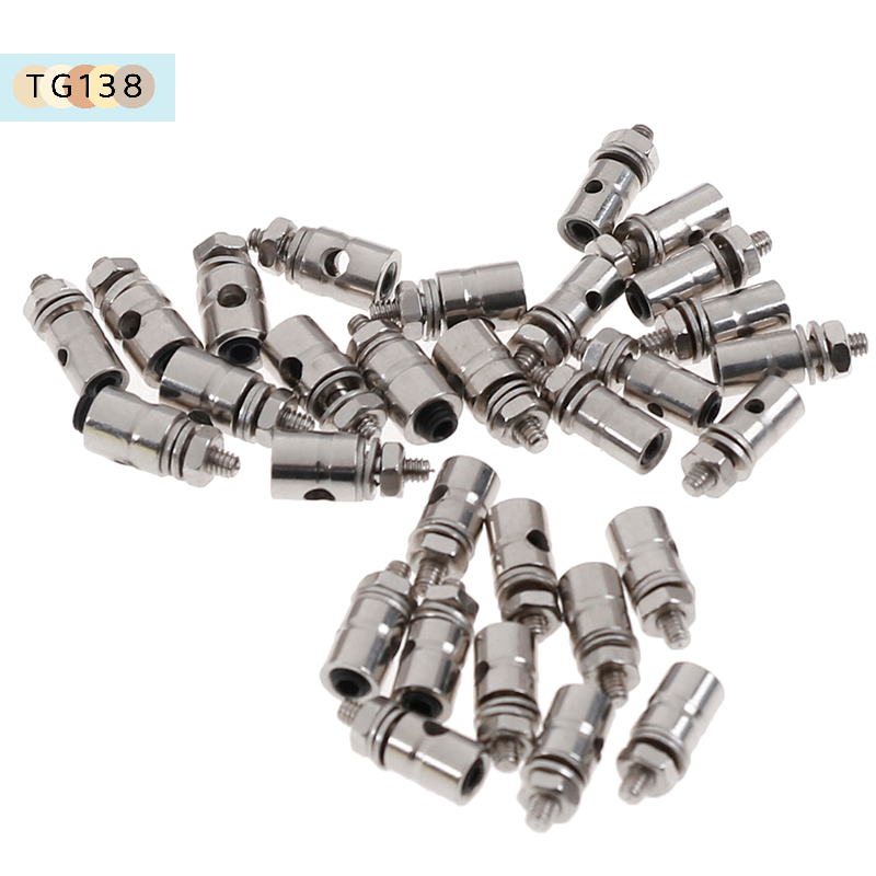 【New】10Pcs High Quality RC Airplane Boat Pushrod Linkage Stopper Servo Connectors