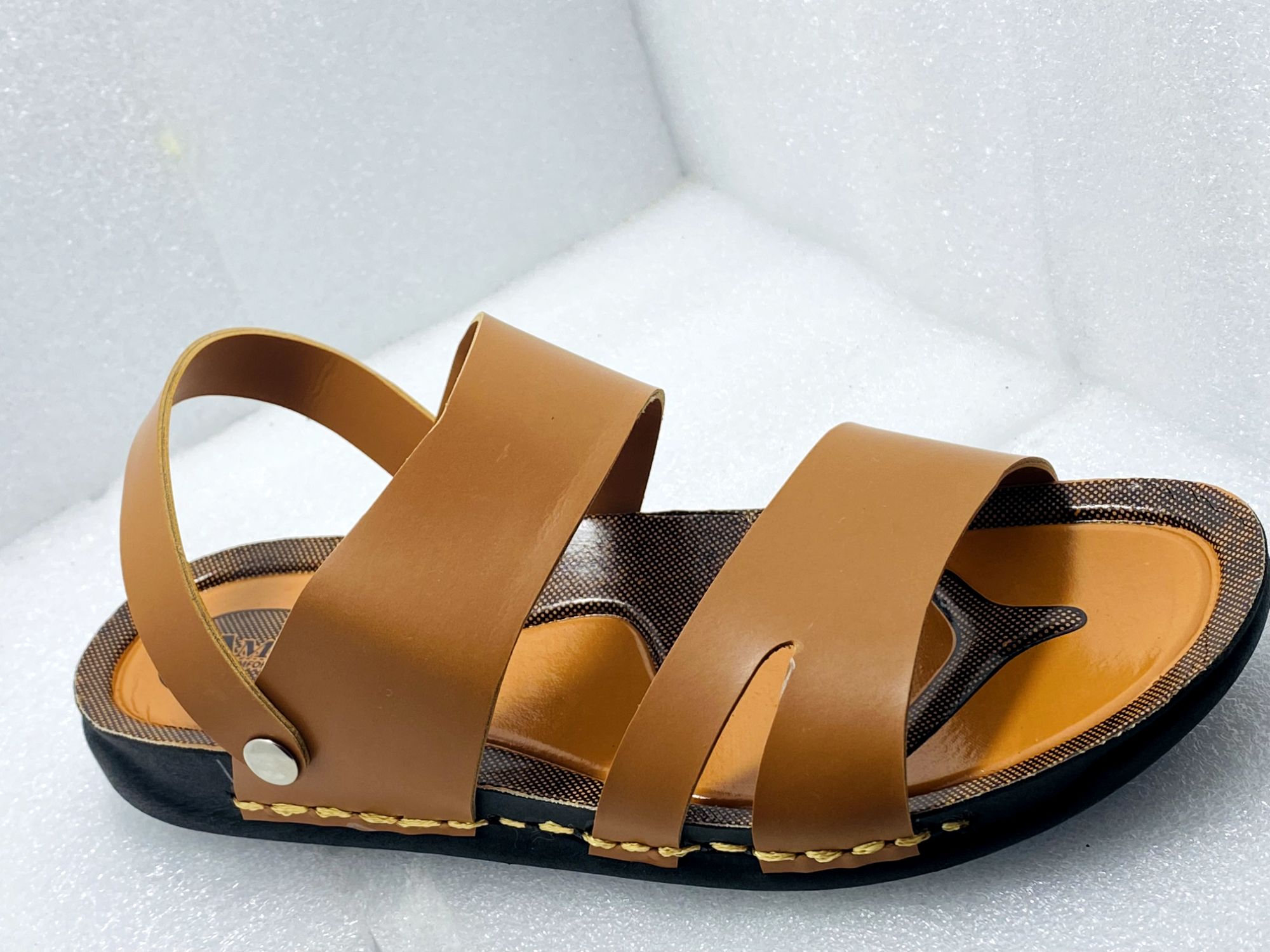Camelo  leather sandals,Men’s casual sandals,Fashion Comfort &Stylish sandals