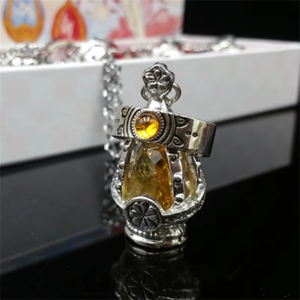 Anime Puella Magi Madoka Magica Soul Gem Necklace Crystal Pendant Ring Cosplay Costumes Lovers Jewelry Set Accessoies Props