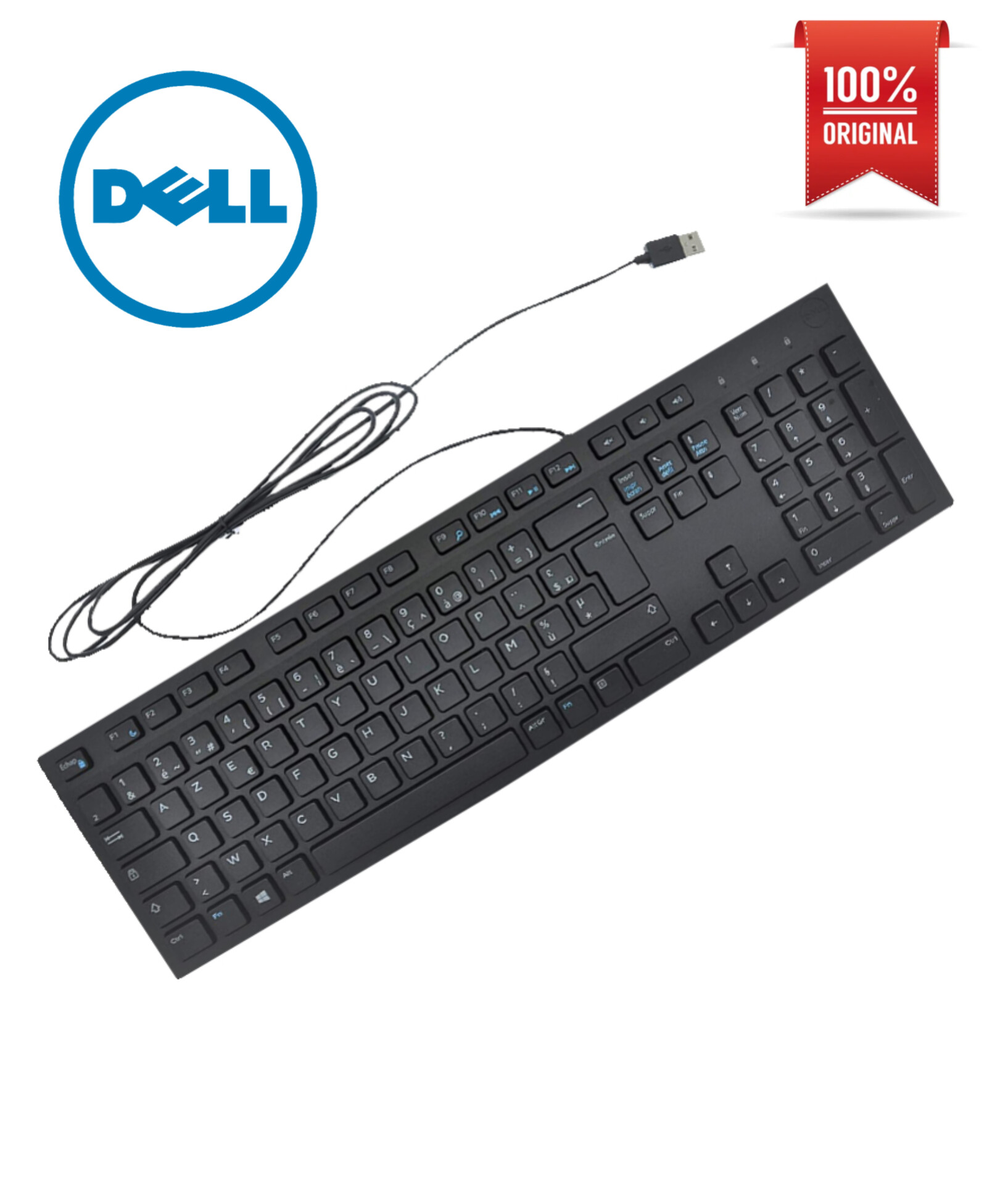 Dell KB216 USB Wired Keyboard/Ultra Slim Wired Keyboard