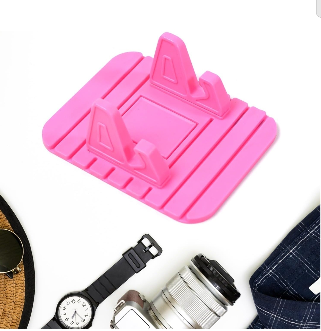Anti-Slip Mobile Stand with Non-Slip Mat Amazon Products Compact and Durable Smartphone Holder for Hands-Free Viewing