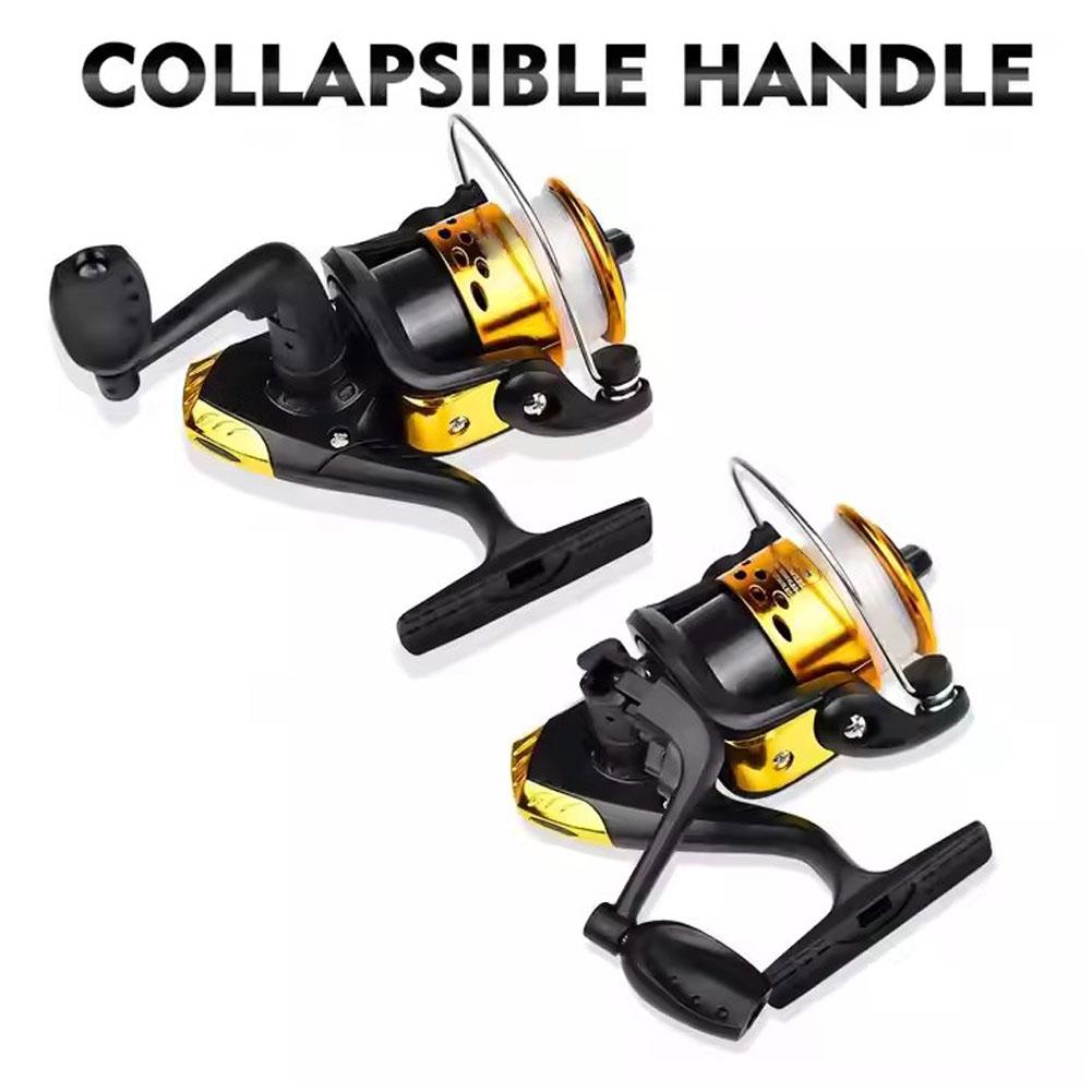 Spinning Reels Saltwater Freshwater Ultralight Plastics Ice Fishing Reel for Lure Vessel Bait Casting Flying Fishing Trolling