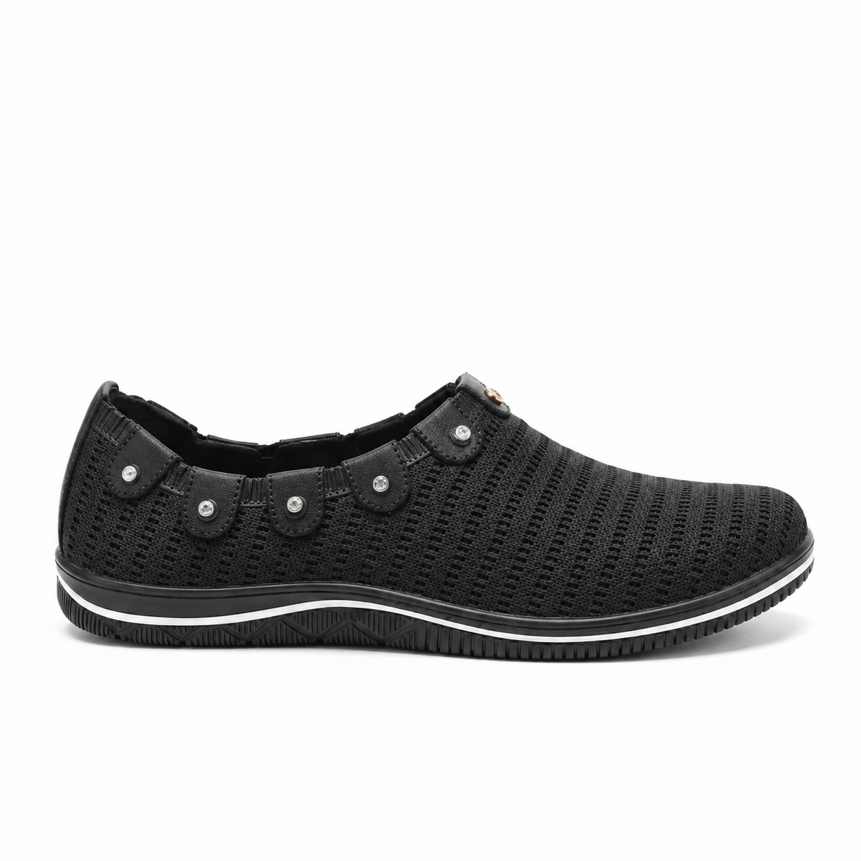 Women's Pure Nylon Comfort Slip-On - Girl's Casual Comfortable Shoes for winter  - Girl's Stylish Full Closed Warm Rubber Nylon Shoes - Boots - Lightweight Nylon & Rubber Loafers - Stylish Grey Walking Rainy Boots Footwear - Sizes 6, 7, 8, 9