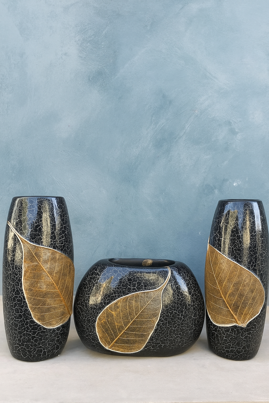 Vases For Home Decoration Items Set Of 3 Pieces Perfect For Living Room or Bedroom Good Choice For Room Decoration  Luxury Stylish  DesignGood Choice For Gift 🎁