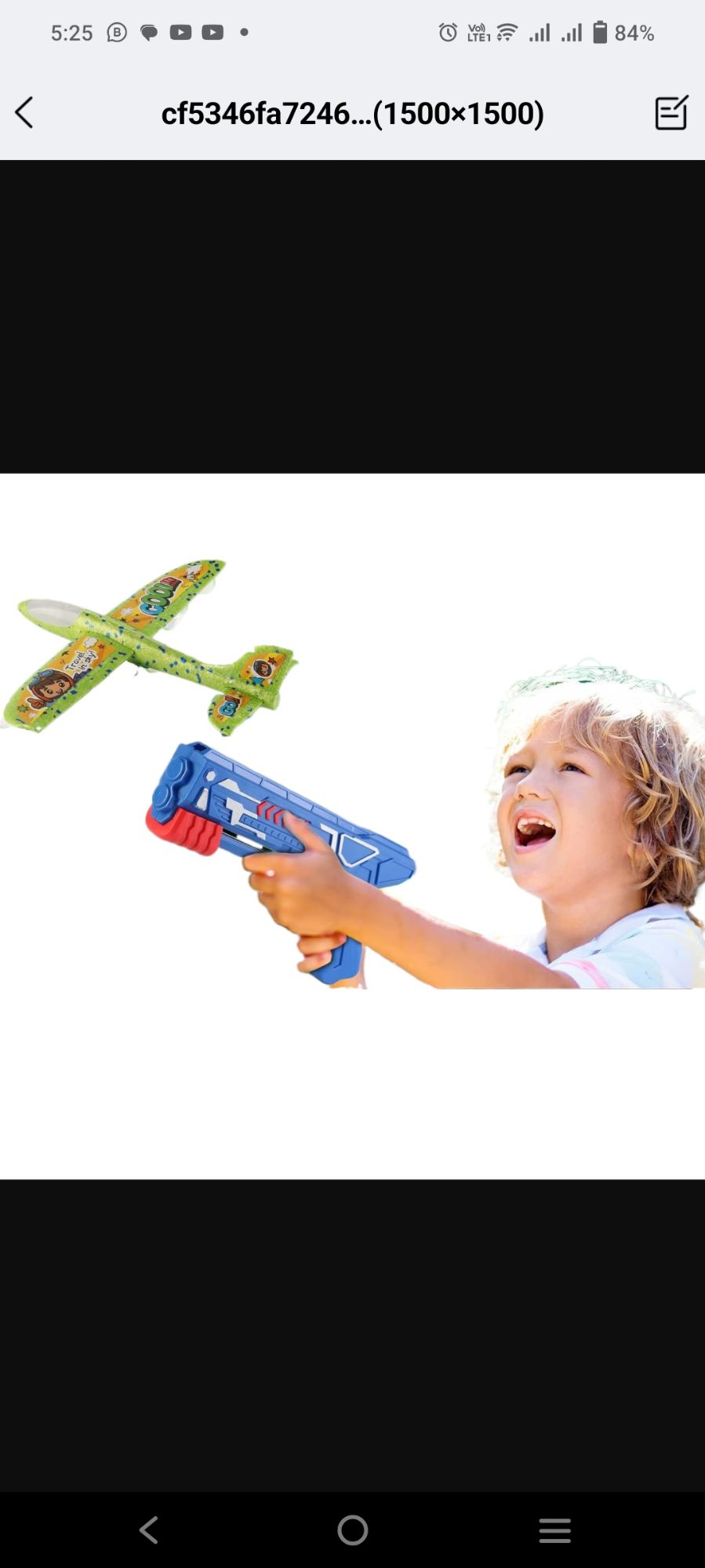 Catapult Airplane Launching Glider Gun