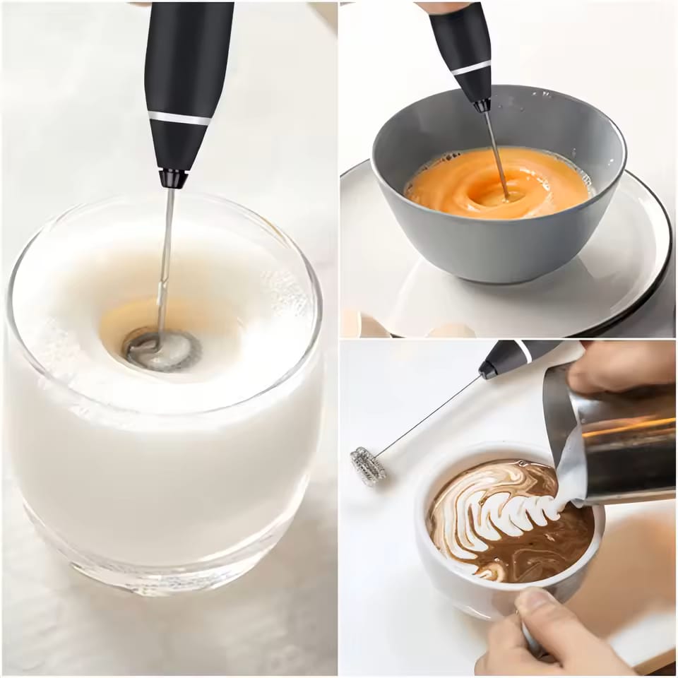 Rechargeable Milk Frother Beater